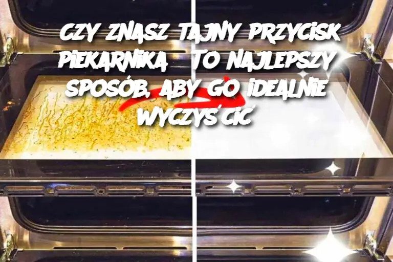 Czy znasz tajny przycisk piekarnika? To najlepszy sposób, aby go idealnie wyczyścić