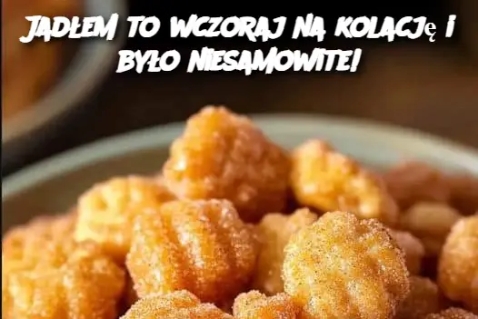 Jadłem to wczoraj na kolację i było niesamowite!