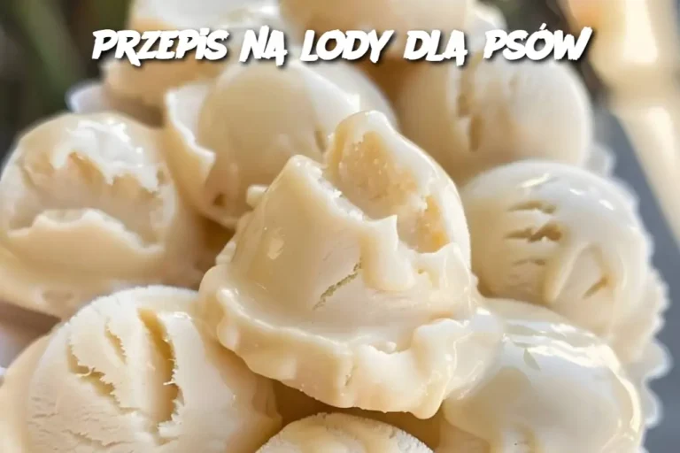 Przepis na lody dla psów