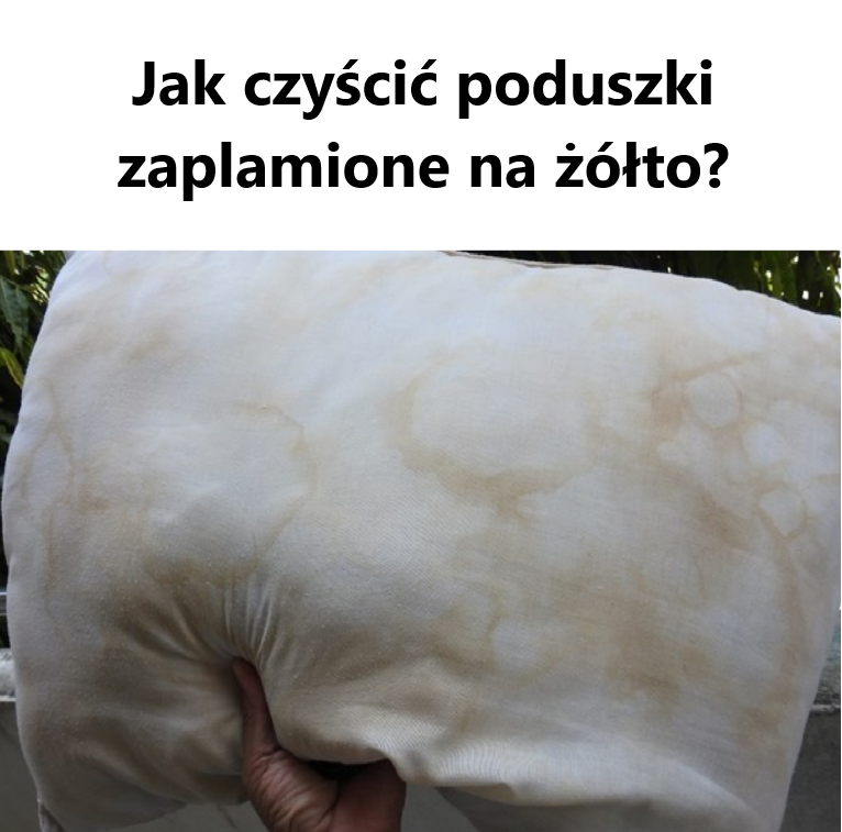 Jak prać poduszki