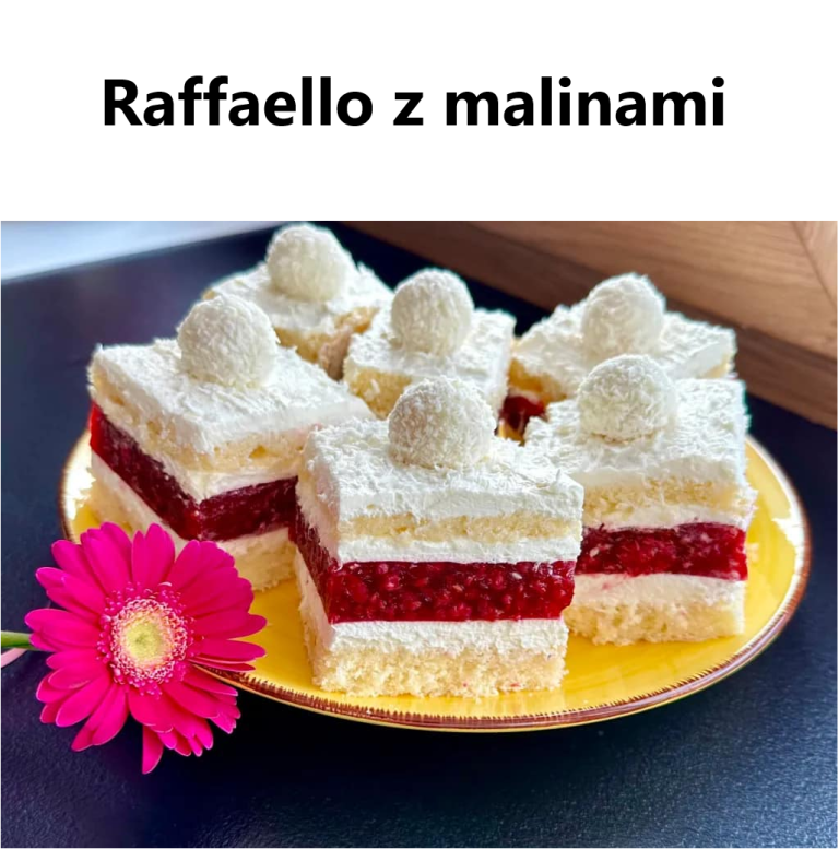 Raffaello z malinami