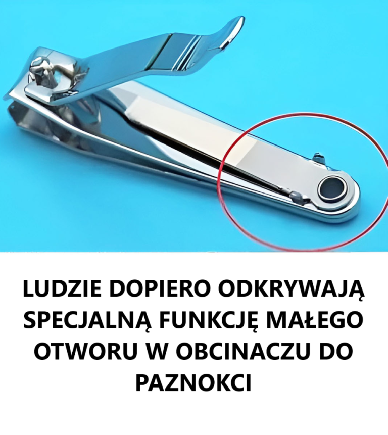 Różne zastosowania małego otworu w obcinaczu do paznokci