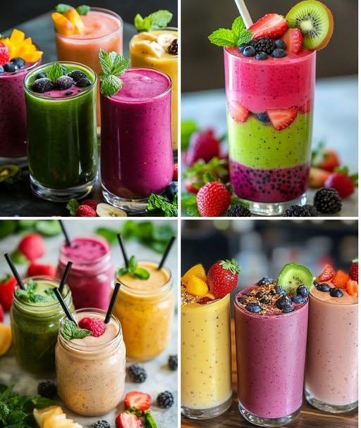 4 Smoothies, które musisz spróbować