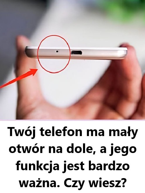 Tajemniczy Otwór na Dole Telefonu – Do Czego Służy?