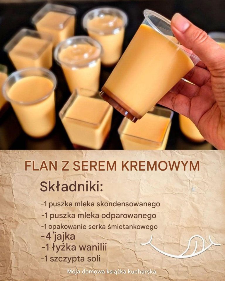 FLAN Z SEREM KREMOWYM