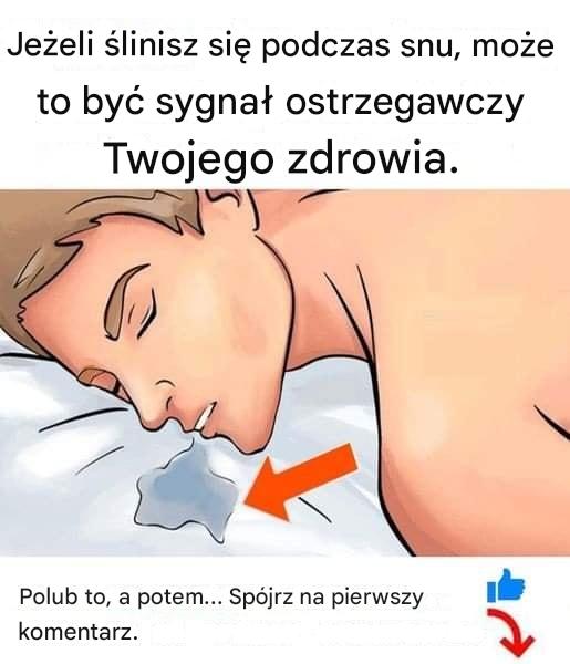 „Czy budzisz się z mokrą poduszką? Dowiedz się, dlaczego ślinisz się podczas snu”