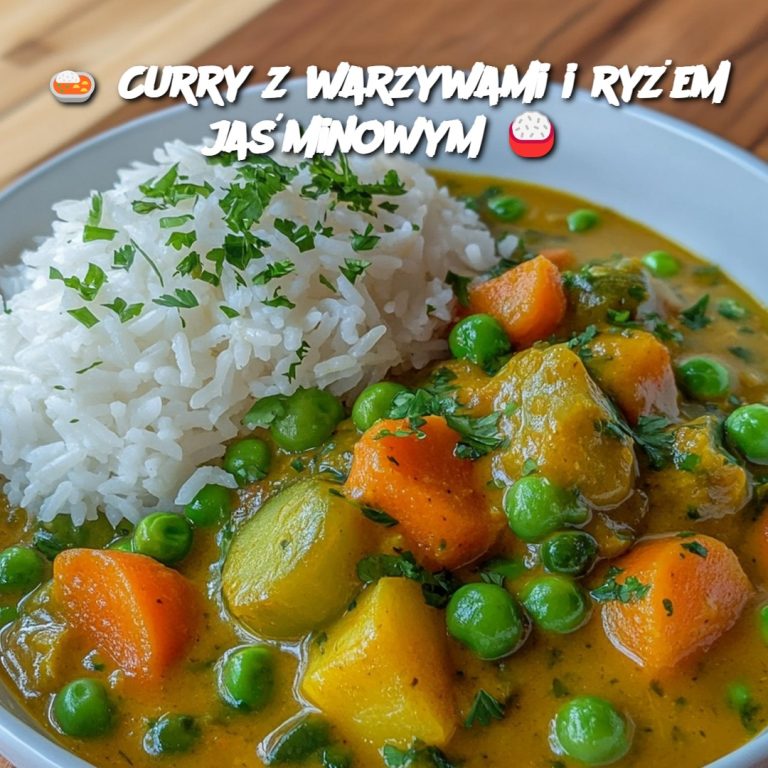 🍛 Curry z warzywami i ryżem jaśminowym 🍚