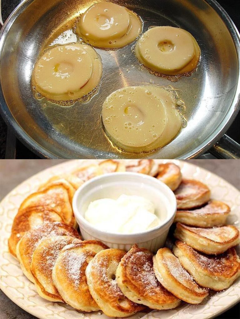 Pyszne smażone ziemniaki, jak u babci! 3 jajka, 1 pojemnik na sproszkowane pąki, wanilia