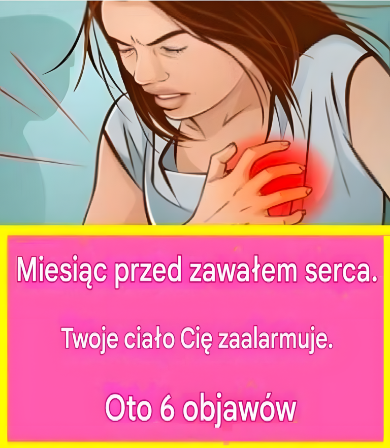 🫀 Zawał serca: 6 wczesnych objawów, których nie wolno ignorować