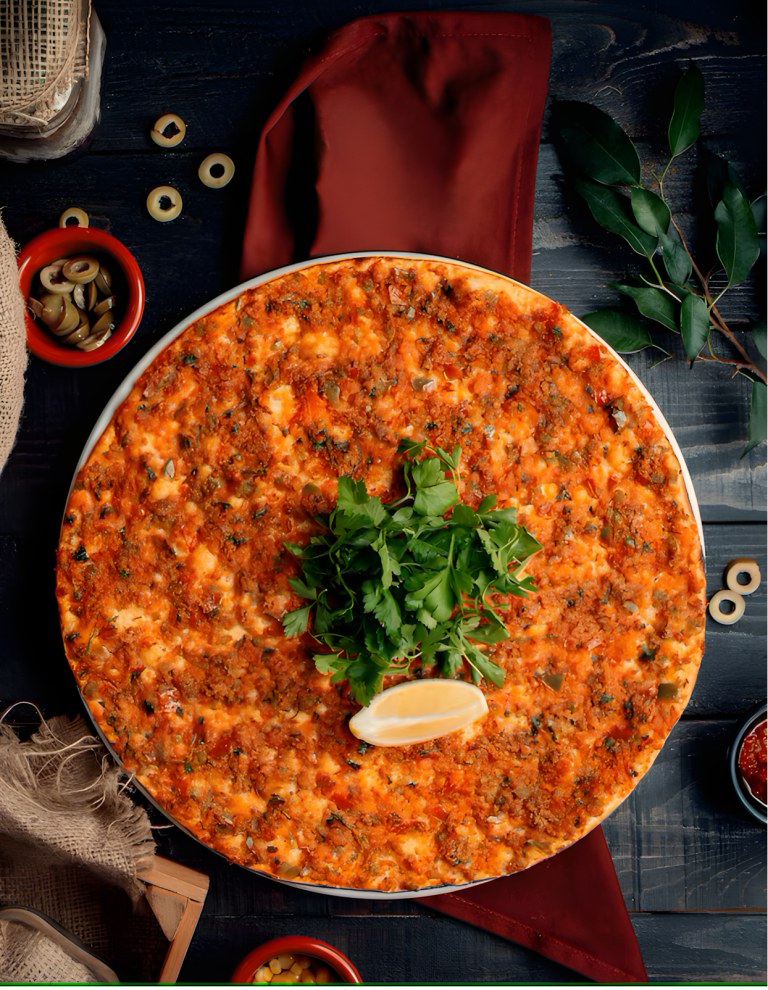 🍕 Lahmacun – Turecka Pizza z Mięsem