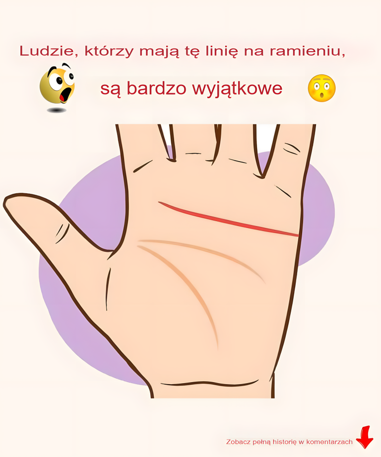 ✋ Osoby z tą linią na dłoni są naprawdę wyjątkowe!