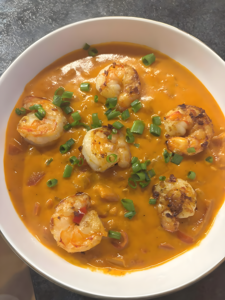 🔥 Scampi Diabolique – Pikantne Krewetki w Aksamitnym Sosie 🔥