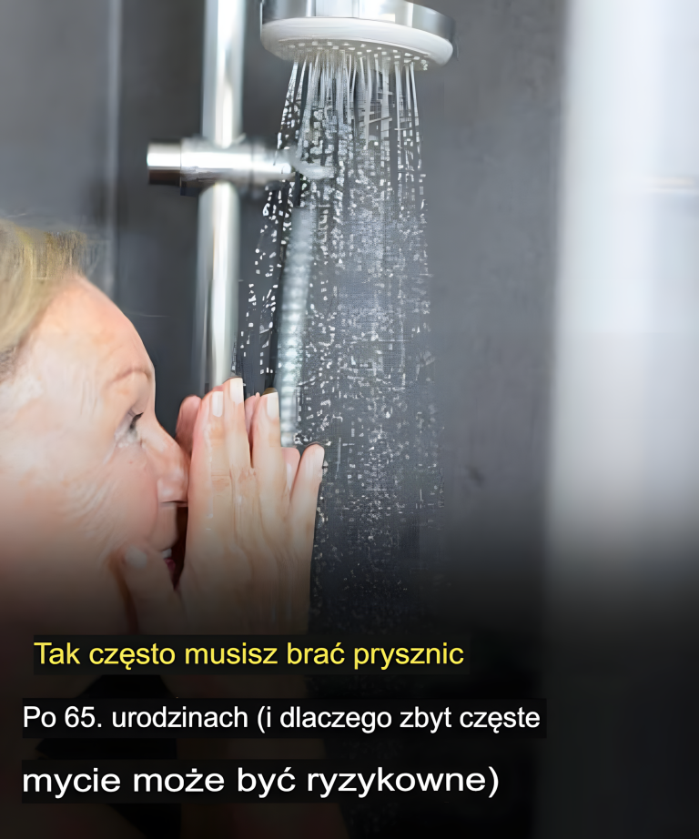 Jak często należy brać prysznic po 65 roku życia? (I dlaczego zbyt częste mycie może być szkodliwe dla zdrowia)
