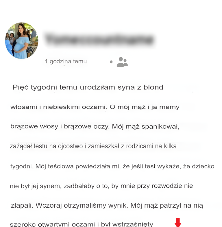Mój mąż poprosił o wykonanie testu na ojcostwo po porodzie. Był „zszokowany”, gdy przeczytał wyniki.