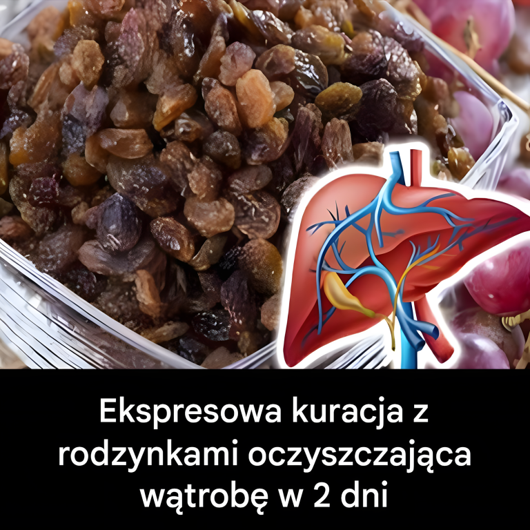 Ekspresowa kuracja z rodzynkami oczyszczająca wątrobę w 2 dni