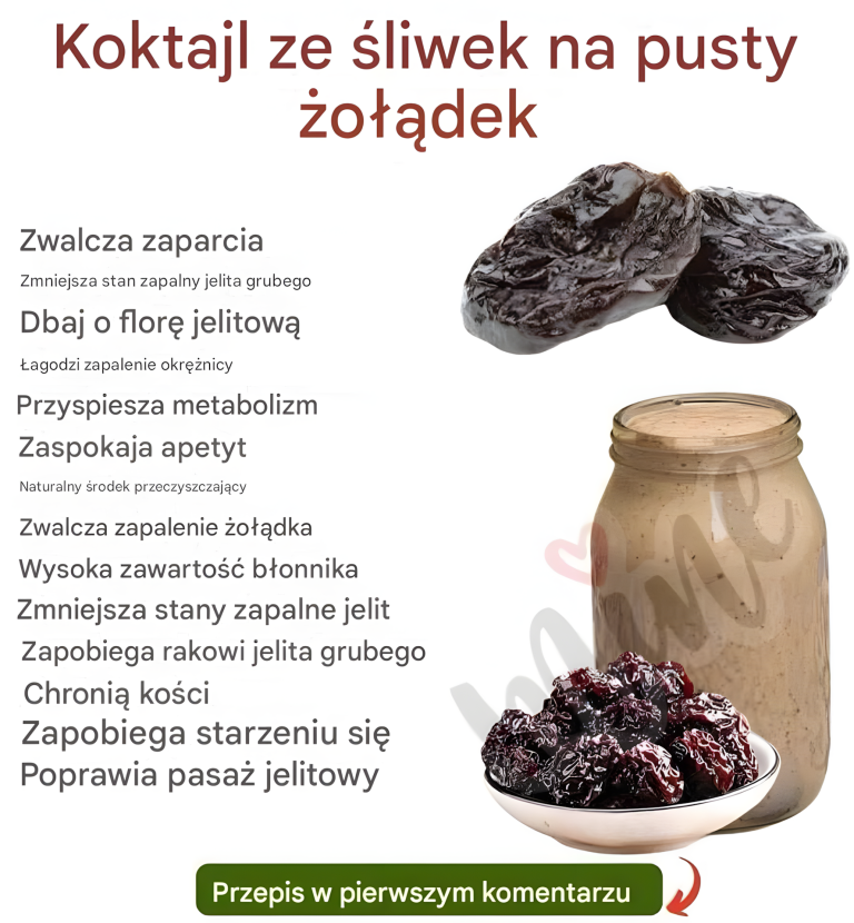 Wypij ten koktajl cytrynowo-rodzynkowy, a nie uwierzysz, co się stanie 20 minut później – będziesz zdumiony!