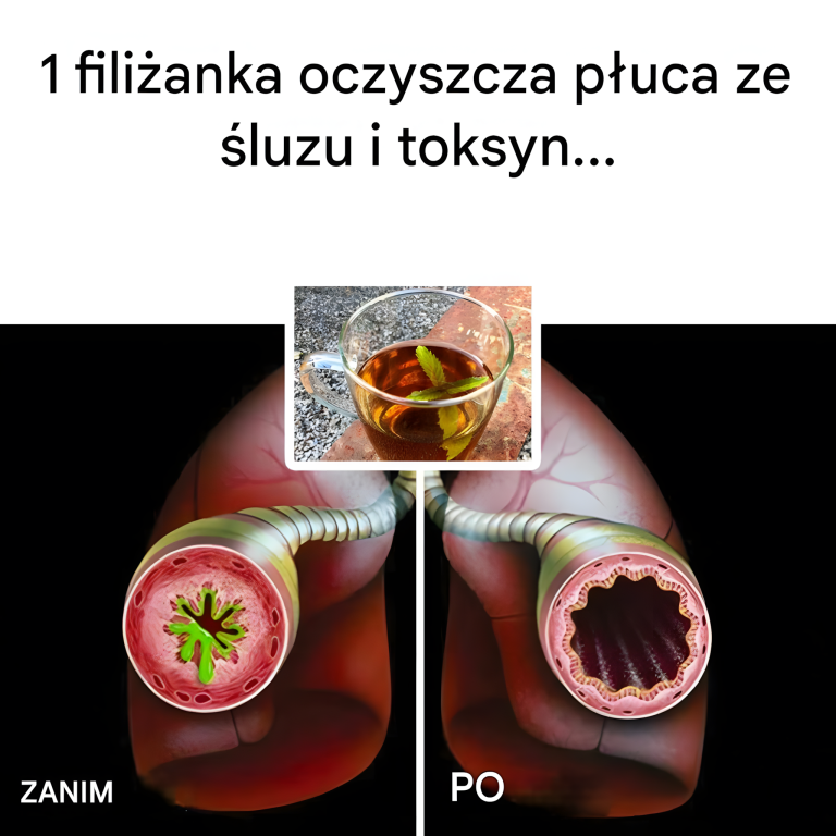 Napar oczyszczający płuca ze śluzu i toksyn