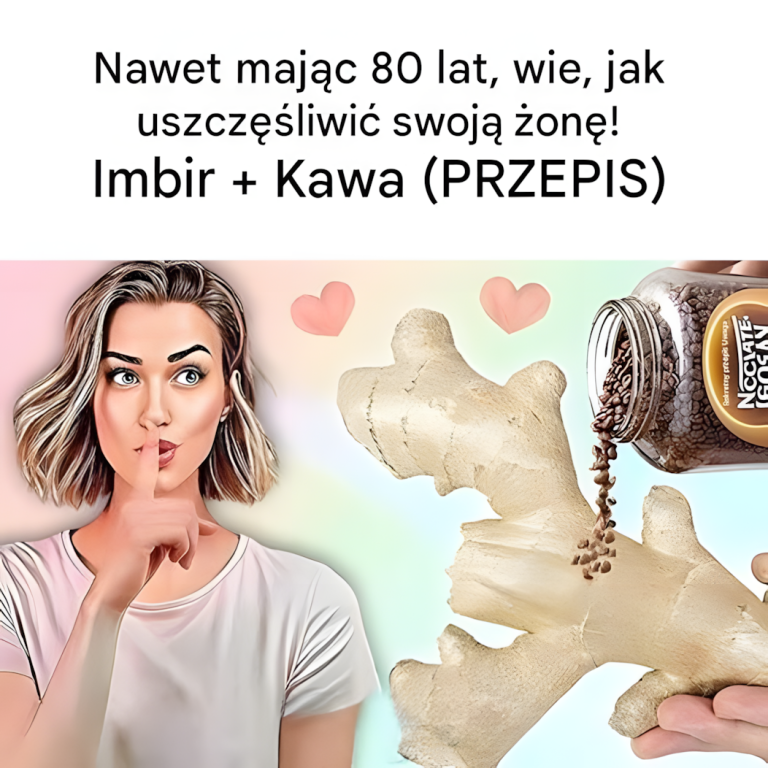 Nawet mając ponad 80 lat, wie, jak uszczęśliwić swoją żonę! 🚀 Imbir i kawa (PRZEPIS)