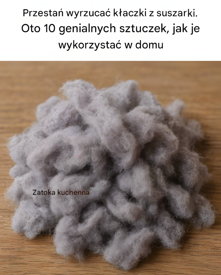 Nie wyrzucaj kłaczków z suszarki! 10 zaskakująco przydatnych sposobów na ich ponowne wykorzystanie w domu