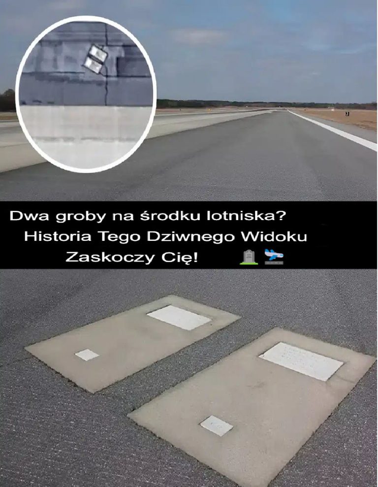 Oto dlaczego dwie osoby pochowano w grobach na lotnisku
