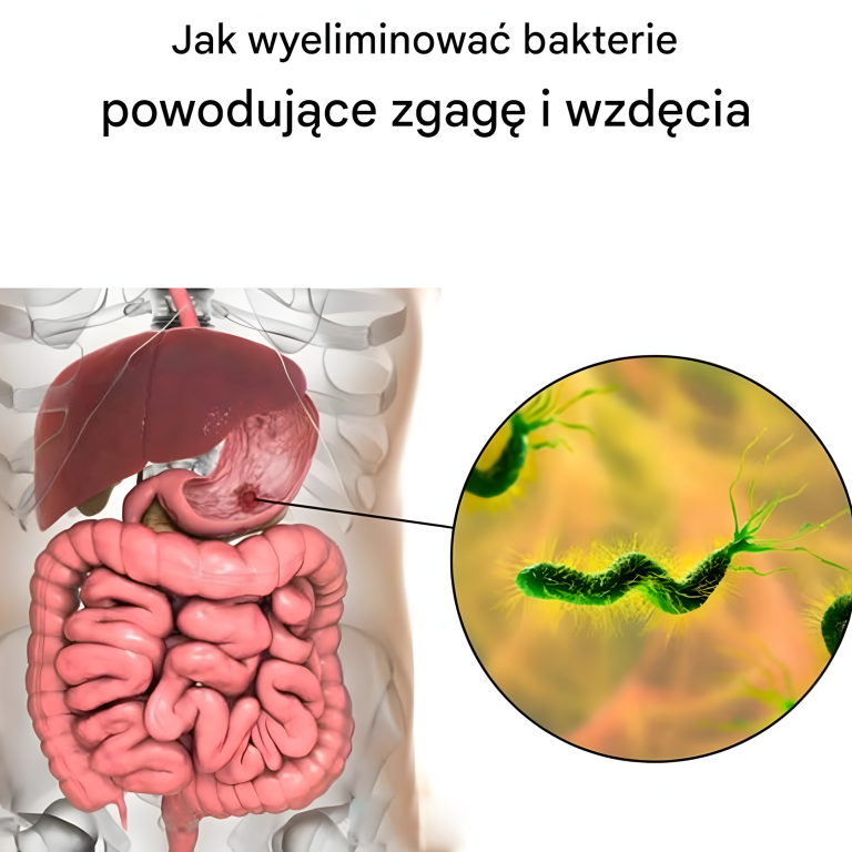 Jak zabić bakterie powodujące zgagę i wzdęcia