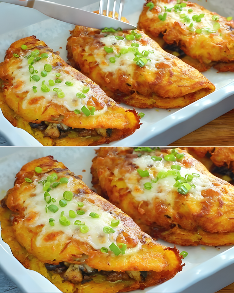 Chrupiące pierogi ziemniaczane z 400 gramami serka śmietankowego z ziołami 🥟🧄
