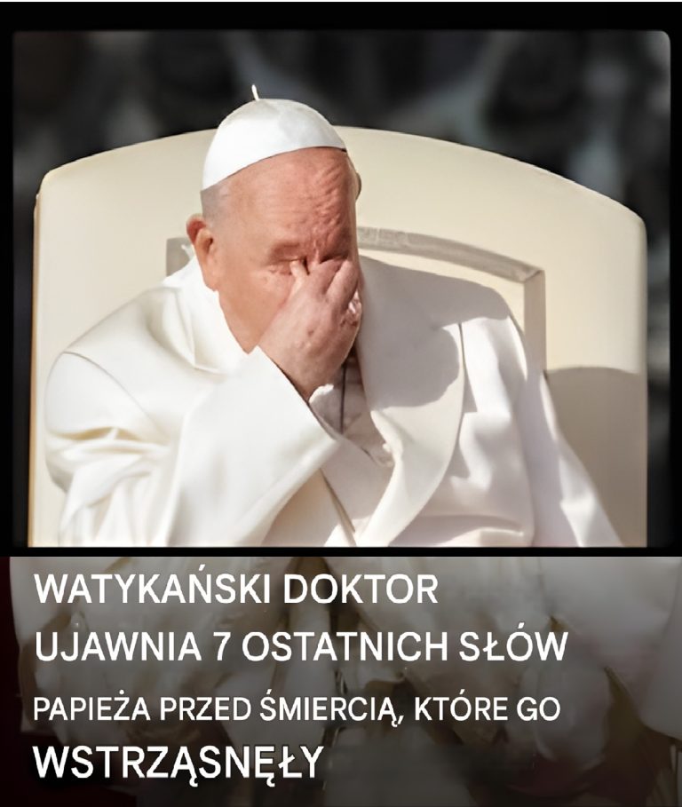 Oto ostatnie 7 słów papieża Franciszka I
