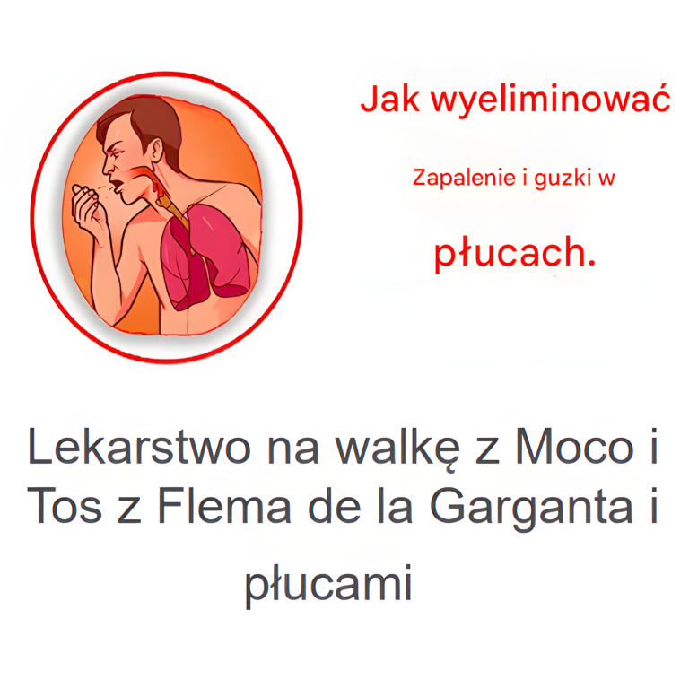 Lekarstwo na walkę z Moco i Tos z Flema de la Garganta i płucami