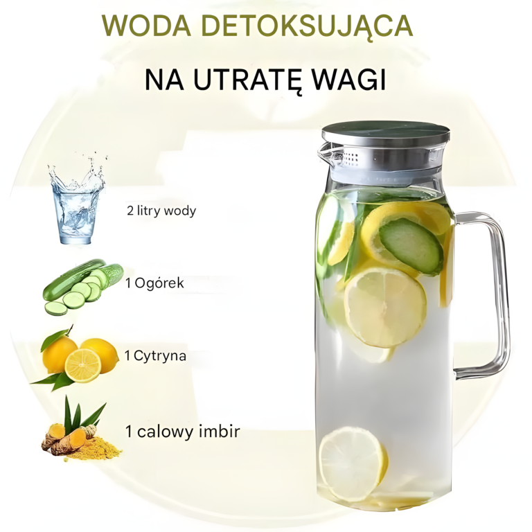 Orzeźwiające wody detoksykacyjne wspomagające Twoją podróż w celu utraty wagi i detoksykacja