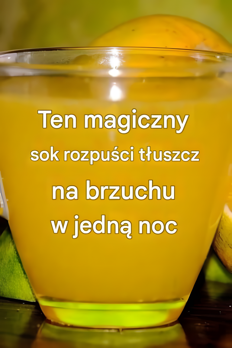 Rozpuść uporczywy tłuszcz na brzuchu dzięki temu prostemu napojowi