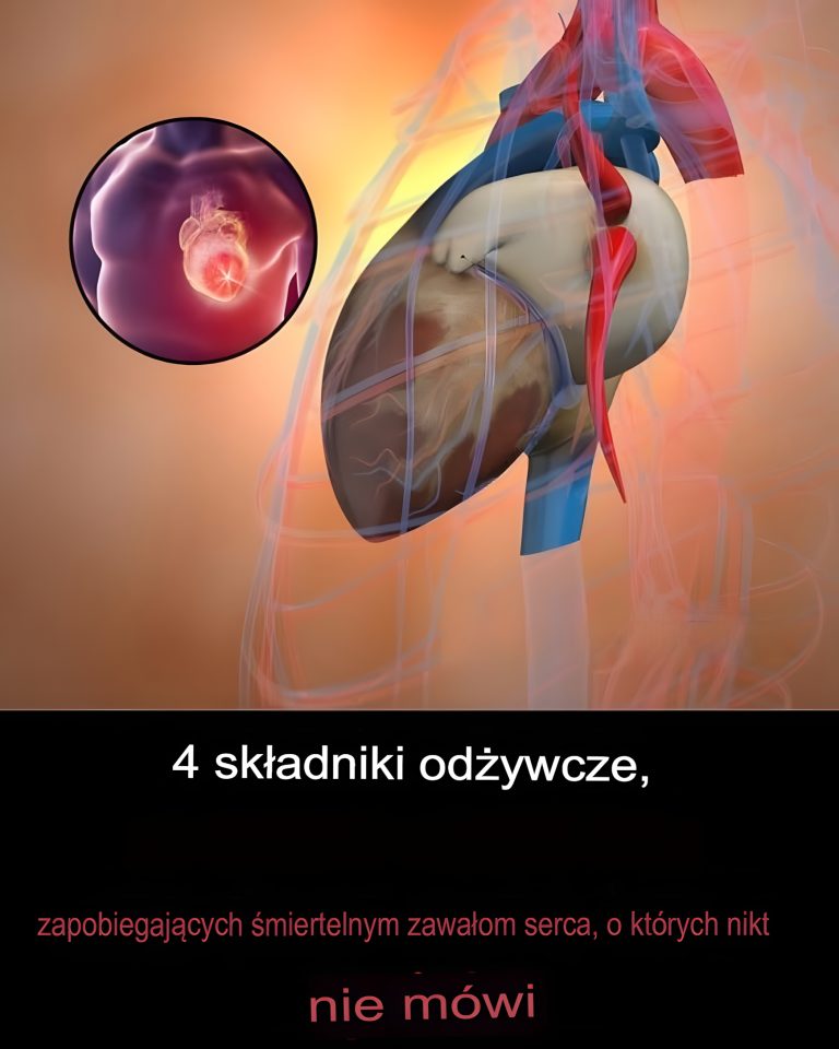 Zawał serca może nadejść nagle – ale te 4 składniki odżywcze mogą uratować Ci życie 💔🛡️