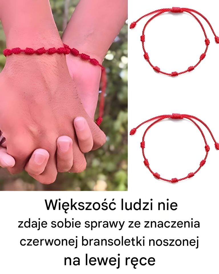 Znaczenie czerwonej bransoletki i dlaczego nosi się ją na lewej ręce
