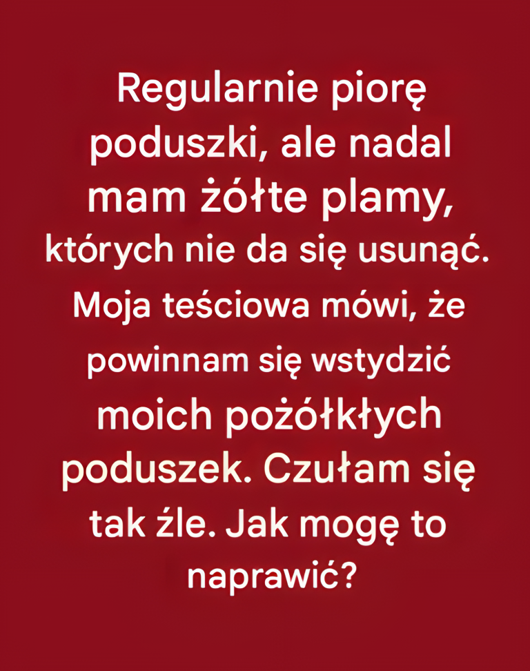 Jak pozbyć się żółtych plam z poduszek i przywrócić im świeżość – poradnik dla każdego
