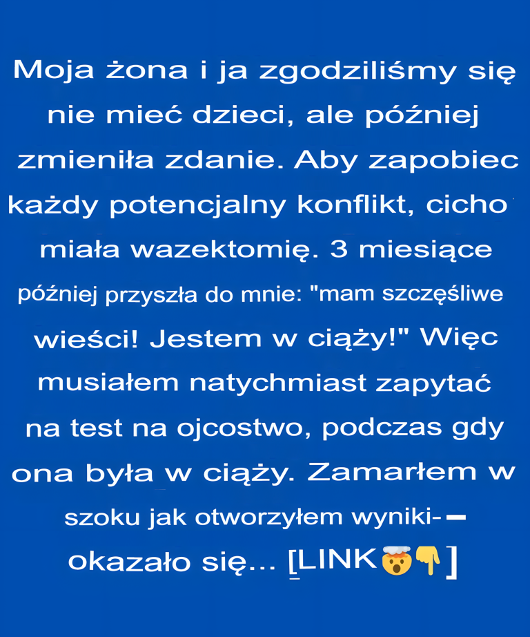 Moja żona właśnie ogłosiła, że ​​jest w ciąży — ale ja jestem bezpłodny od miesięcy