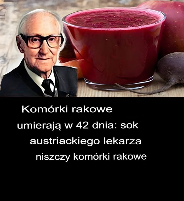 Komórki rakowe giną w ciągu 42 dni: Sok znanego austriackiego lekarza niszczy komórki rakowe